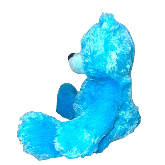 Animal Adventure Blue Shaggy Teddy Bear Plush Stuffed Animal 16” Inches Silky - Picture 2 of 7